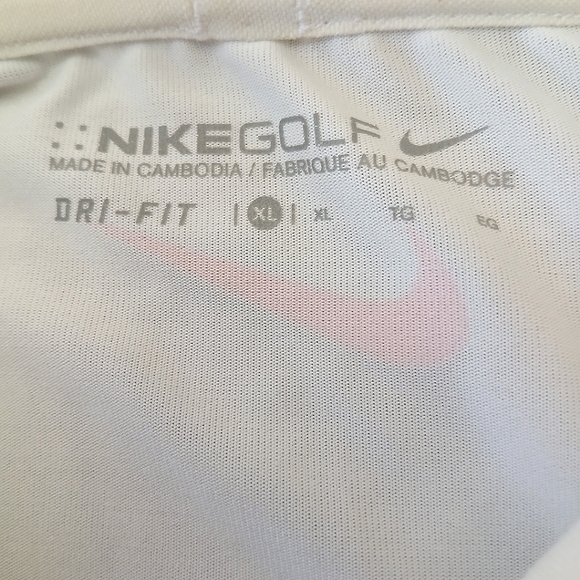 Nike Golf Dri Fit Polo Golf Shirt Men's Size XL but fits like XXL - Picture 3 of 5